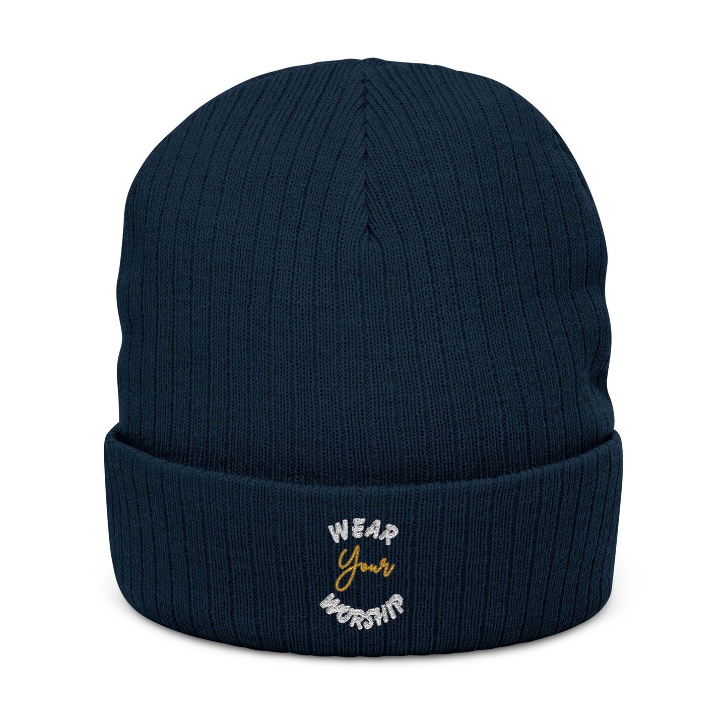 Wear Your Worship Embroidered Beanie