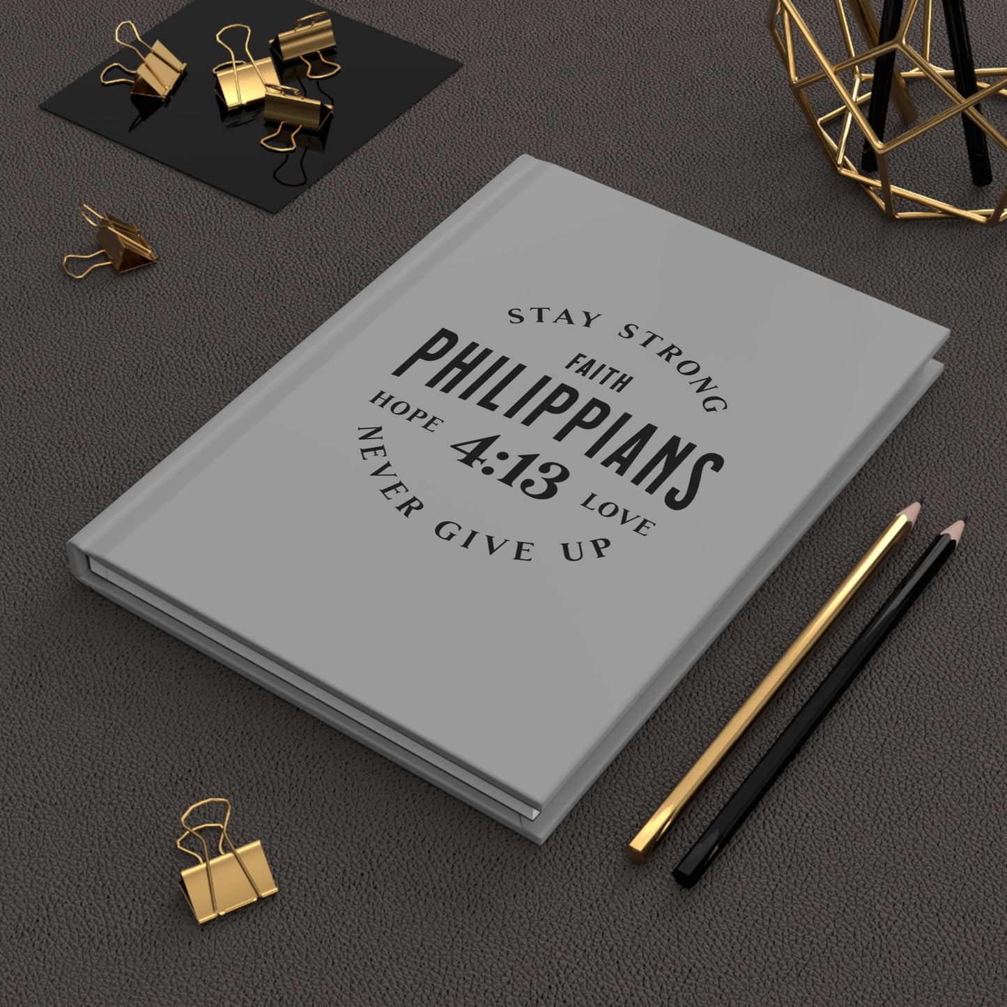 Philippians 4:13 Hardcover Journal