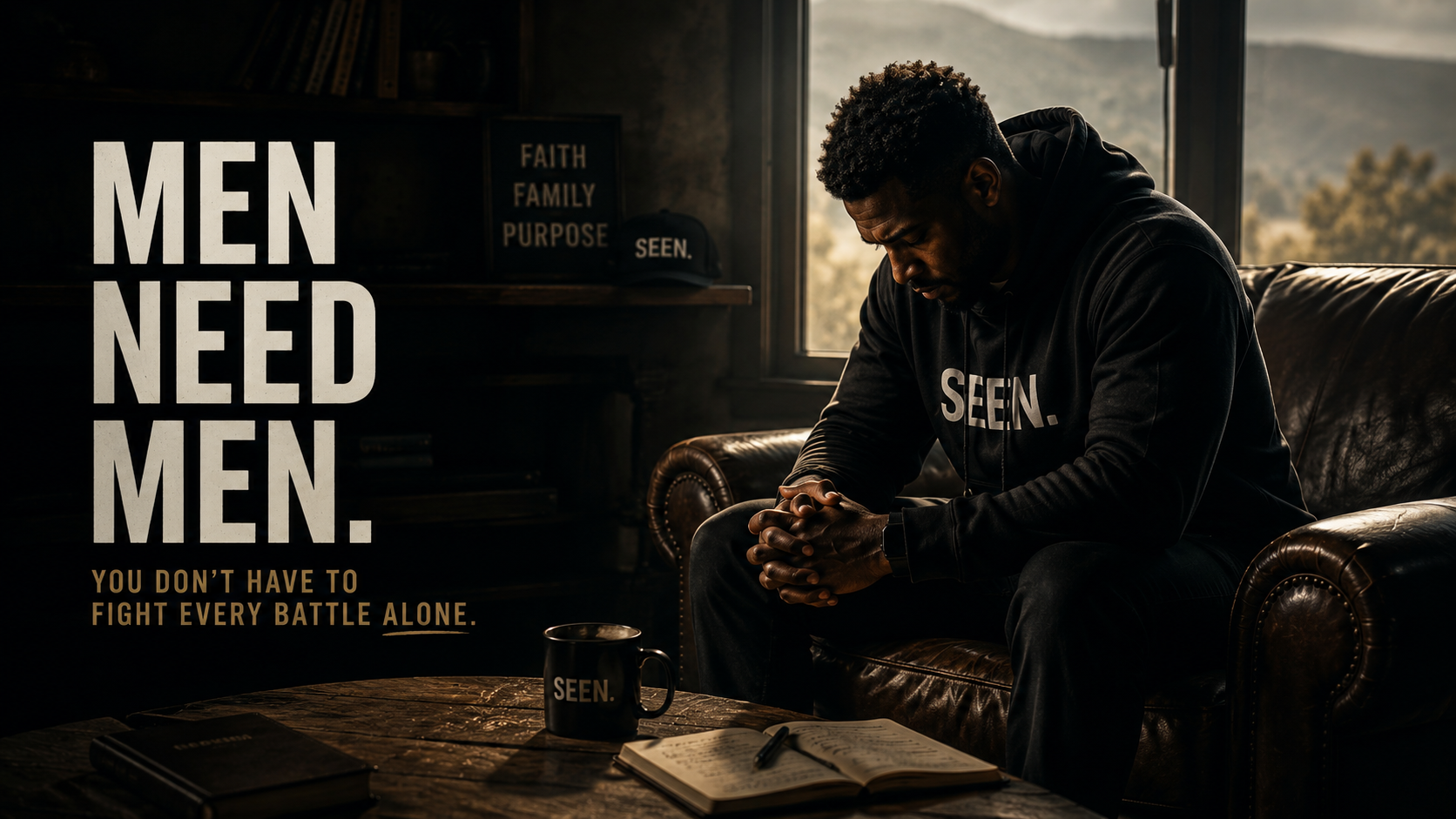 Men Need Men: The Lie I Believed About Strength | SEEN Movement – Wear ...