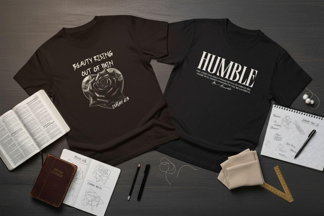 How We Design Faith Apparel: Scripture-Forward Style | Wear Your Worship