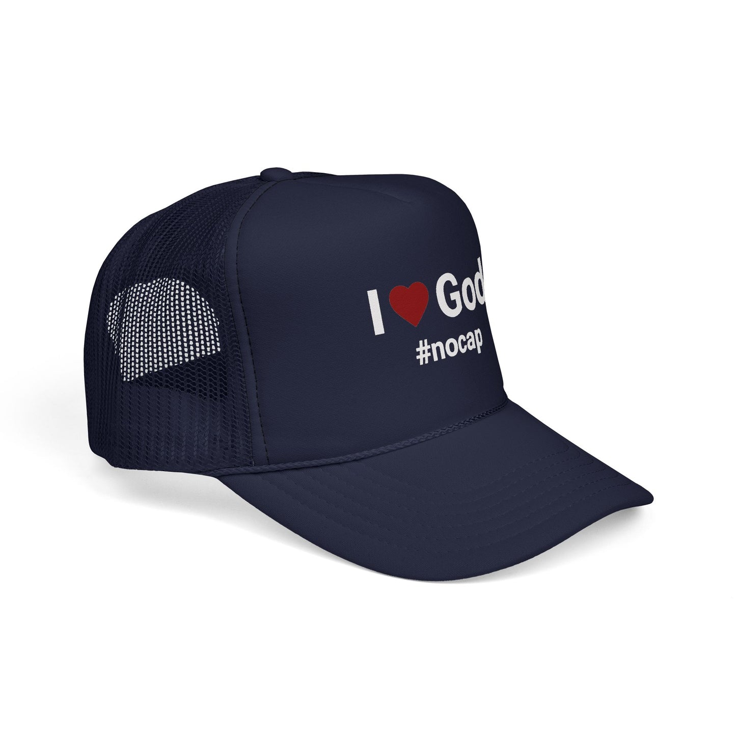 I Love God #nocap Trucker Hat