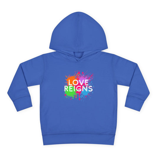 Love Reigns Toddler Hoodie