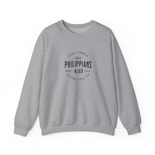 Philippians 4:13 Unisex Sweatshirt