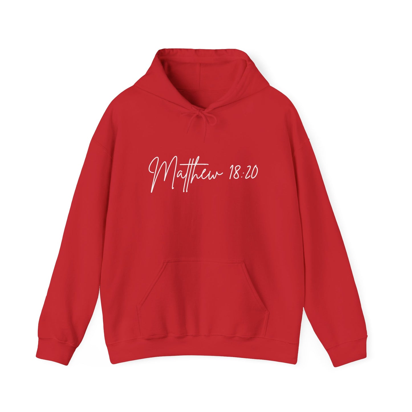 Matthew 18:20 Unisex Hoodie