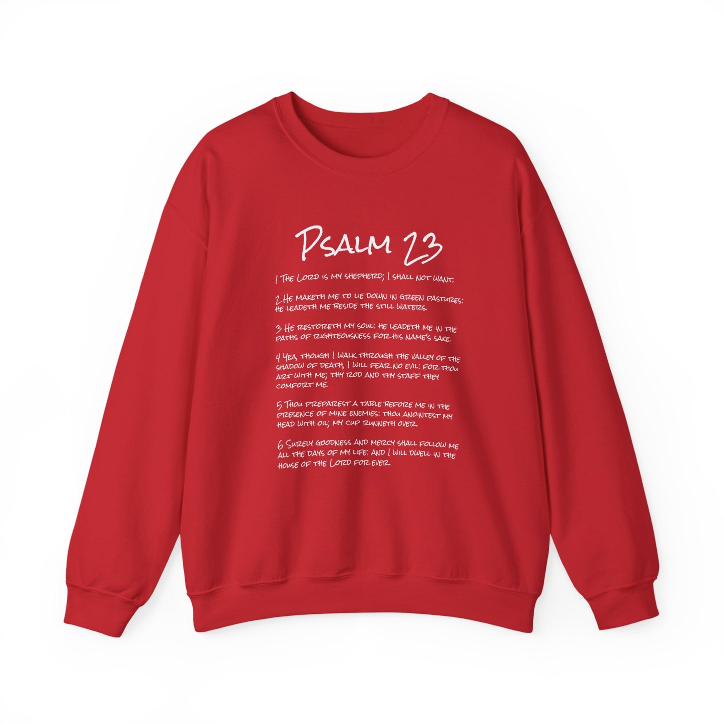 Psalm 23 Unisex Sweatshirt