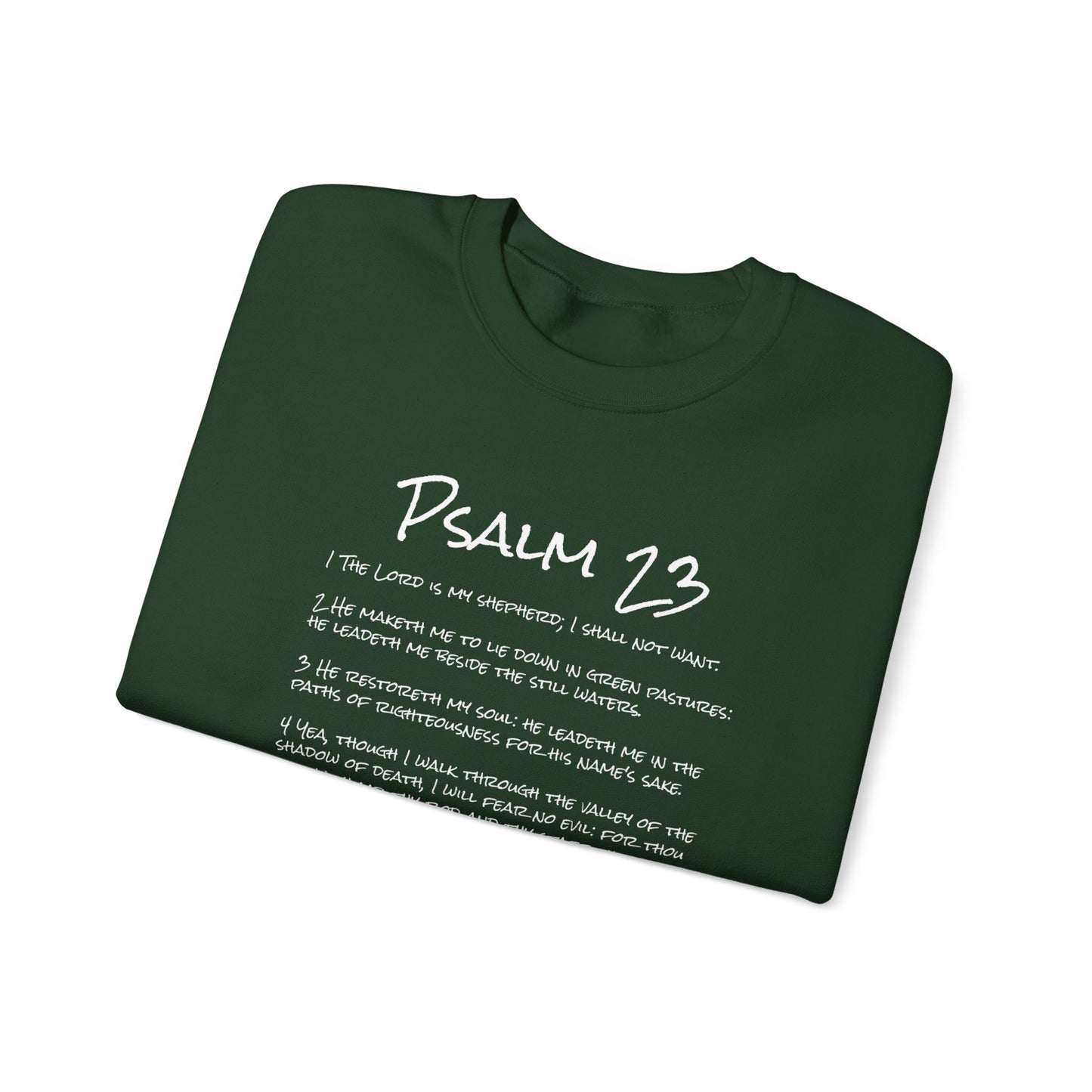 Psalm 23 Unisex Sweatshirt