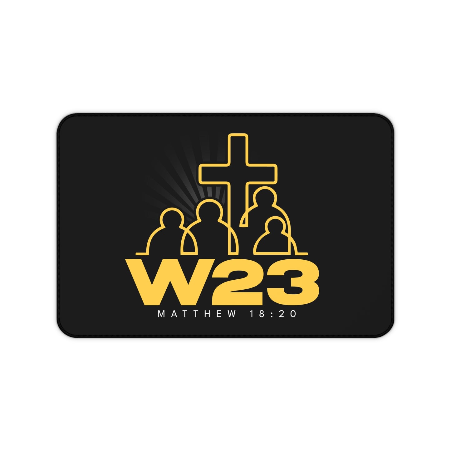W23 Logo - Inspirational Desk Mat