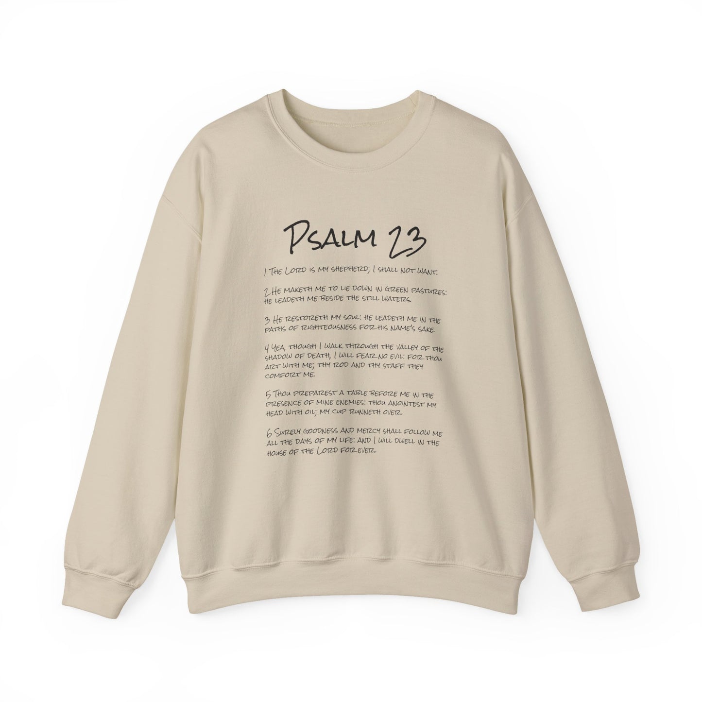 Psalm 23 Unisex Sweatshirt