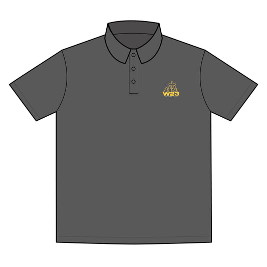 W23 Logo - Sporty Performance Unisex Polo Shirt