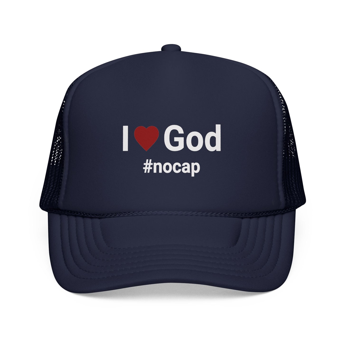 I Love God #nocap Trucker Hat