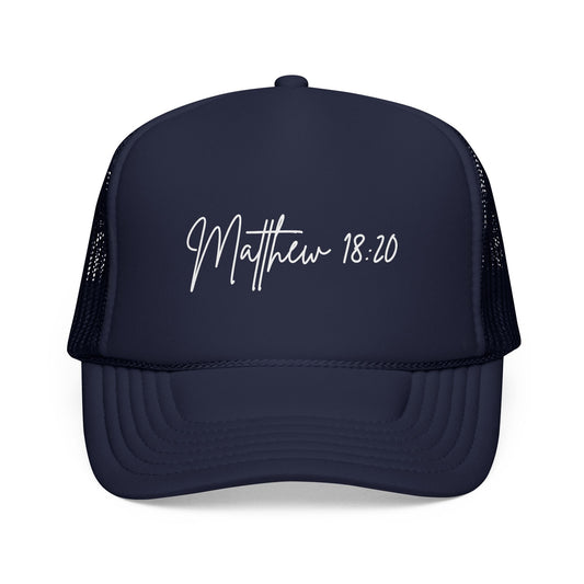 Matthew 18:20 Trucker Cap