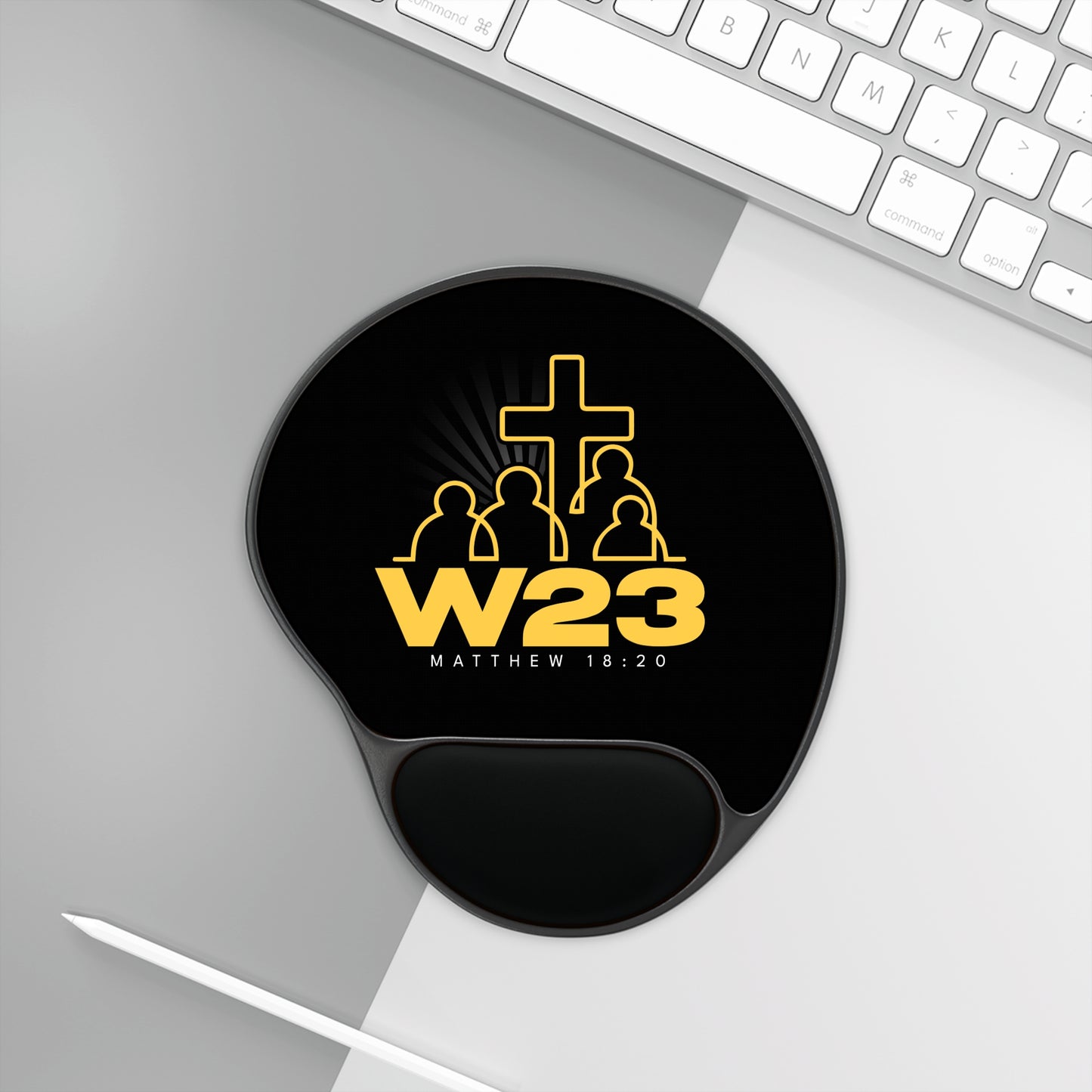 W23 Logo - Wrist Rest Mouse Pad