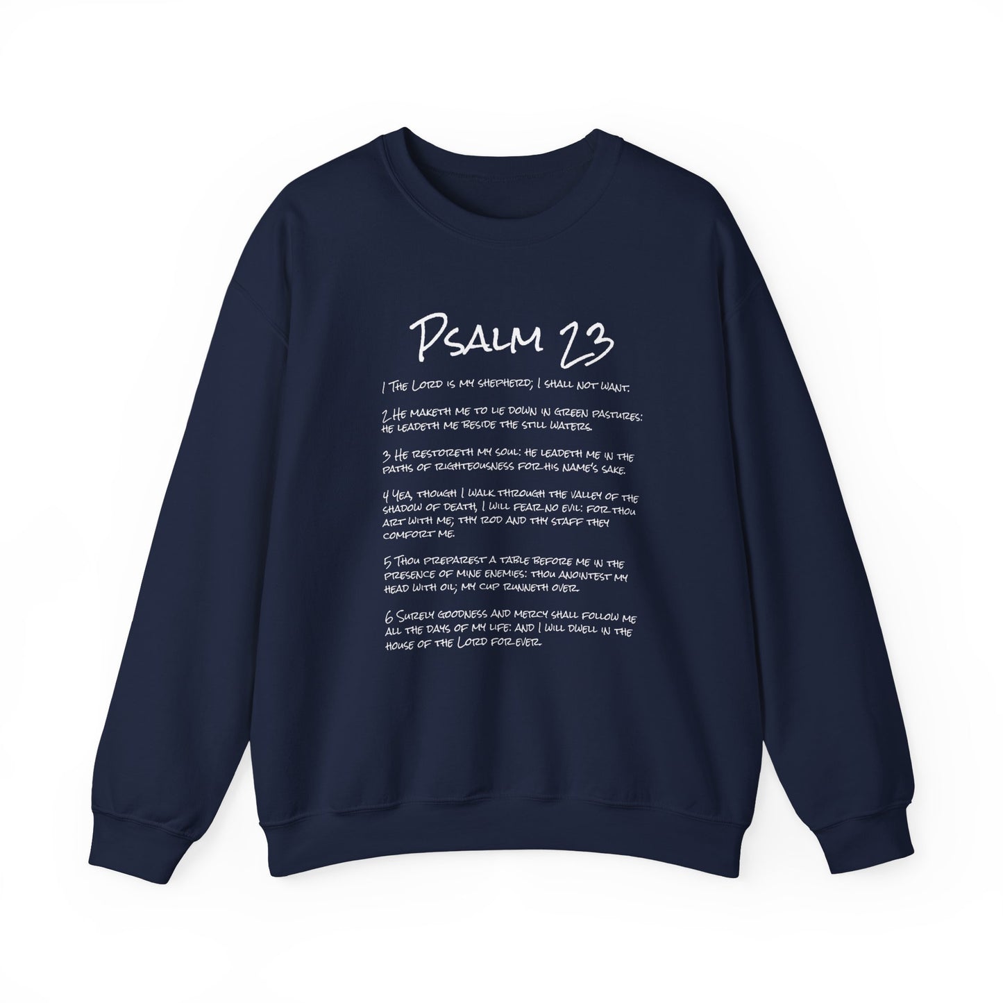 Psalm 23 Unisex Sweatshirt