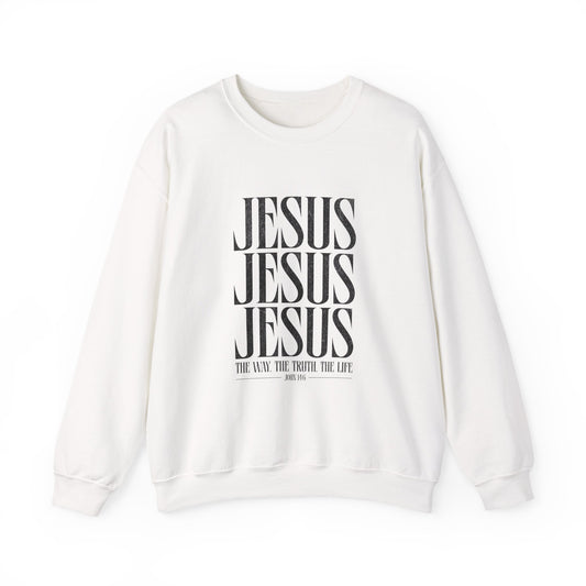 Jesus John 14:6 Unisex Sweatshirt
