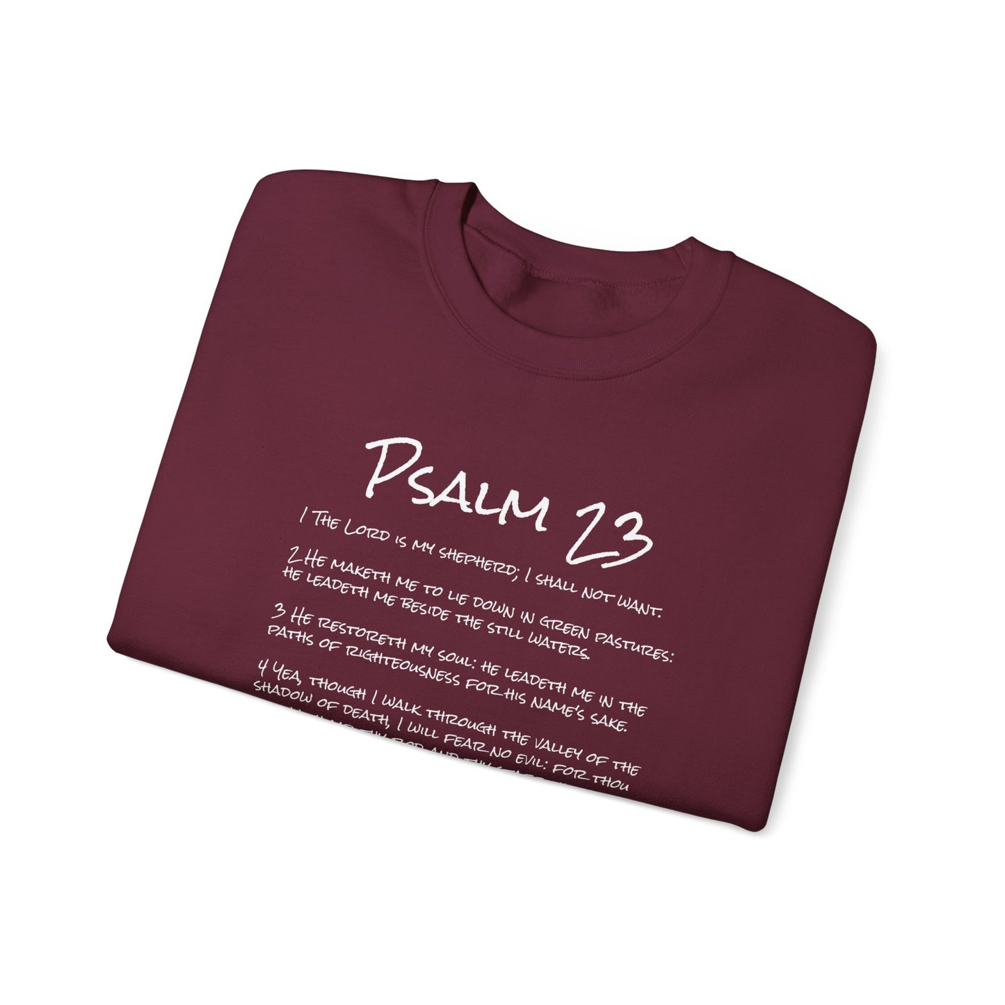 Psalm 23 Unisex Sweatshirt