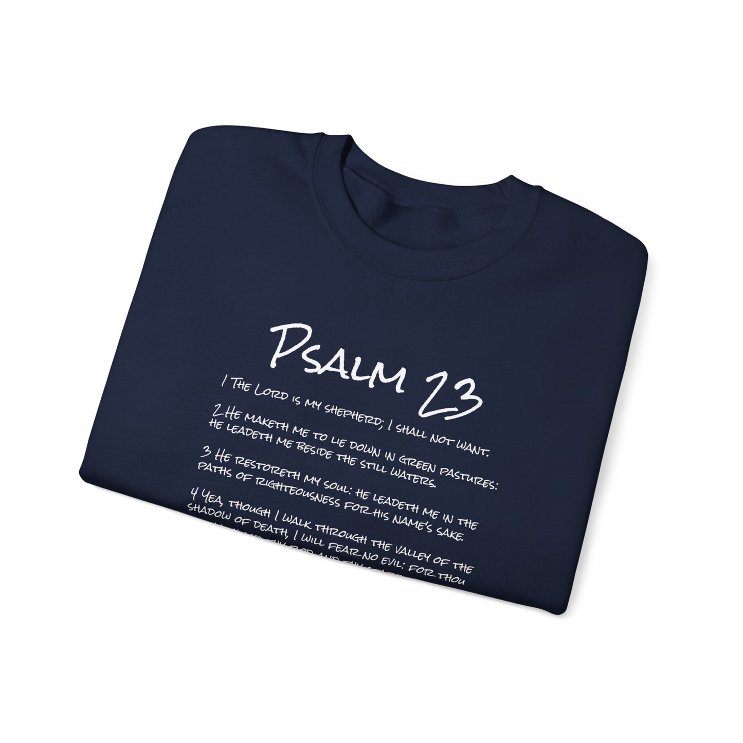 Psalm 23 Unisex Sweatshirt
