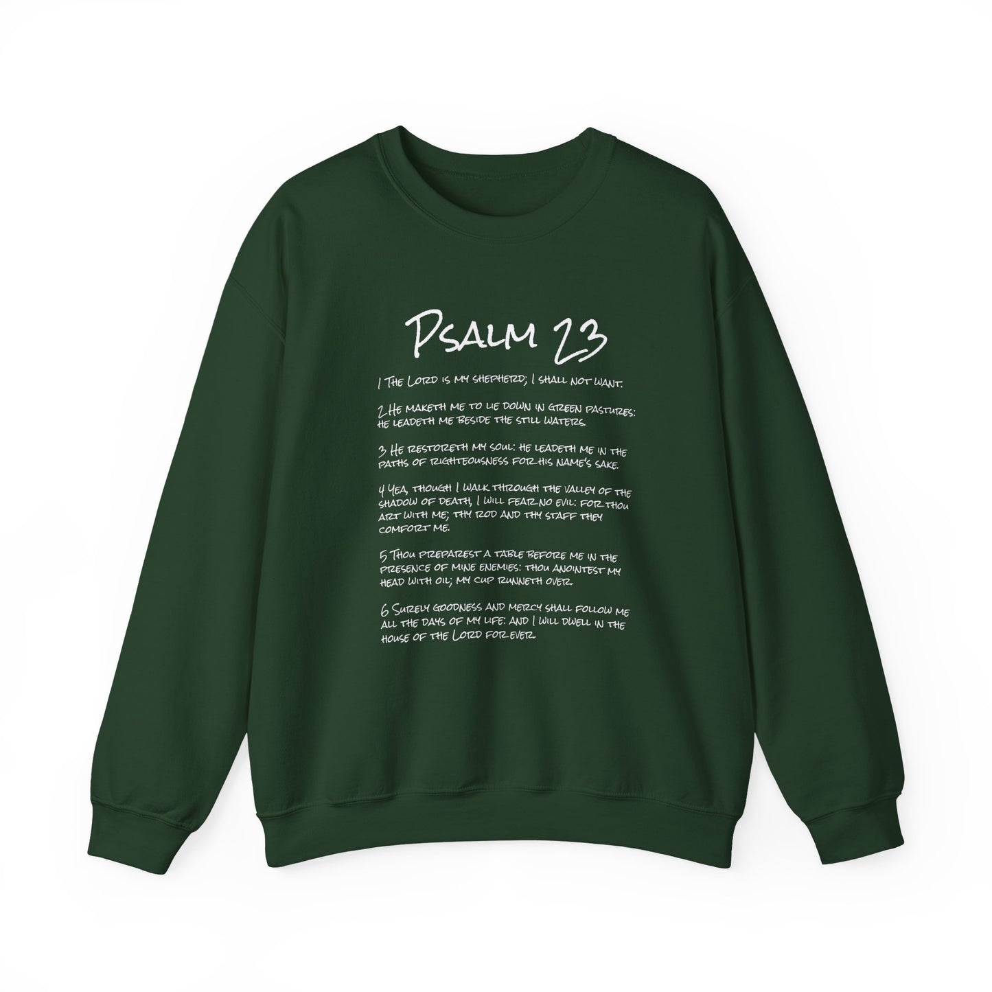 Psalm 23 Unisex Sweatshirt