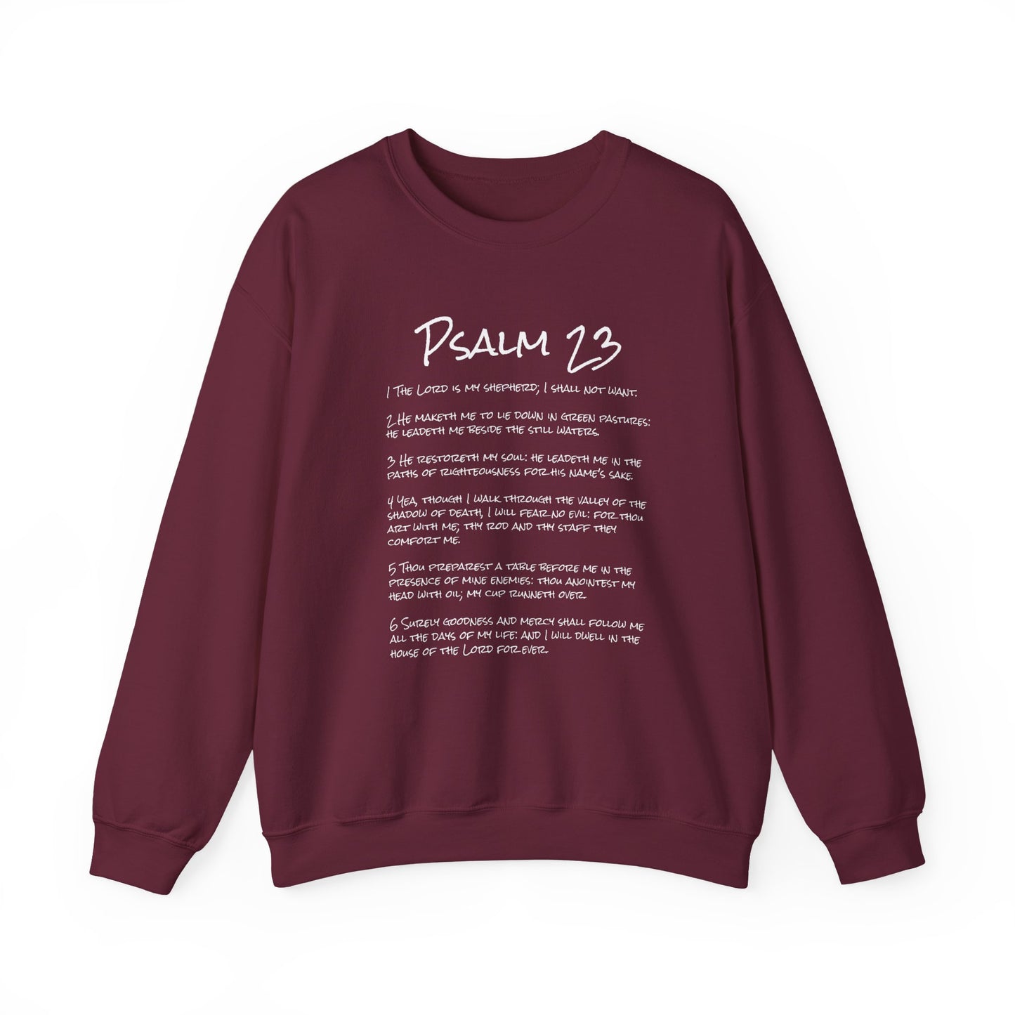 Psalm 23 Unisex Sweatshirt