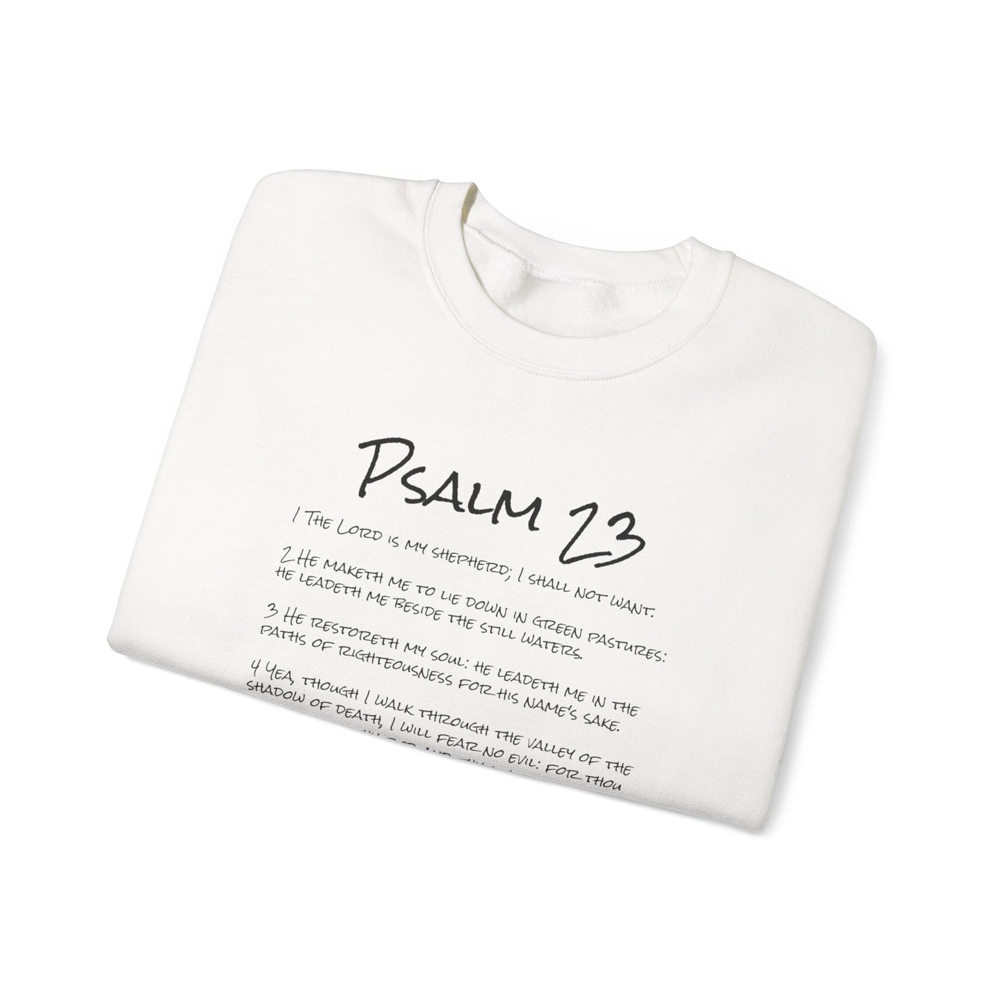 Psalm 23 Unisex Sweatshirt