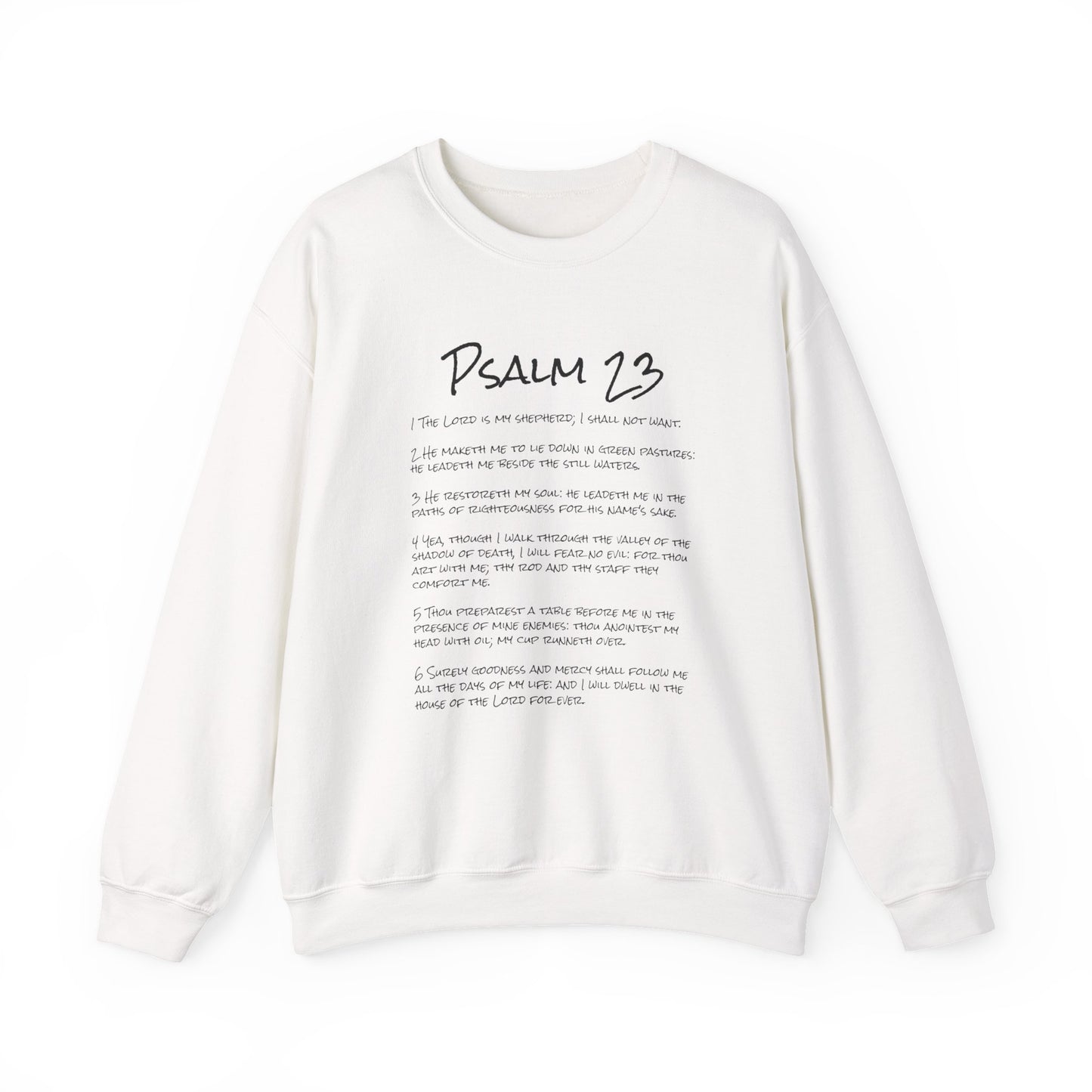Psalm 23 Unisex Sweatshirt