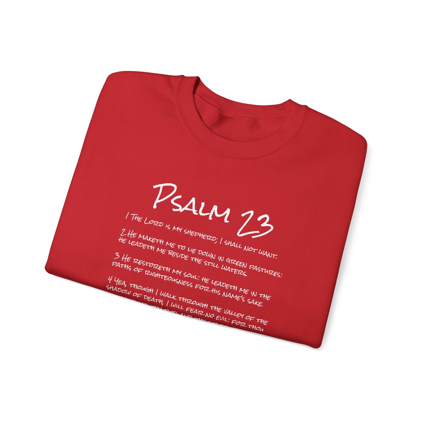 Psalm 23 Unisex Sweatshirt